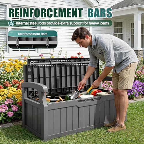 Devoko 80 Gallon Storage Bench - Image 6