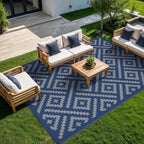 GENIMO Outdoor Rug, Waterproof Plastic Rugs - Image 2