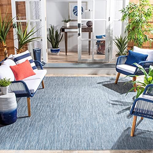 SAFAVIEH Outdoor Square Rug 7'10" - Image 2