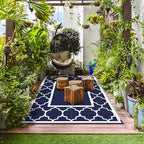 GENIMO Outdoor Rug, Waterproof Plastic Rugs - Image 3