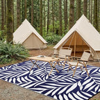 Smiry Outdoor Rug 9x12 ft Waterproof Reversible Leaf Mat - Image 7