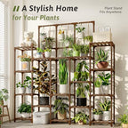 GENTINGBRO Plant Stand Indoor Outdoor 63" Tall Plant Shelf - Image 2