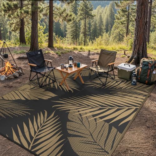 GENIMO Outdoor Rug, Waterproof Plastic Rugs - Image 5