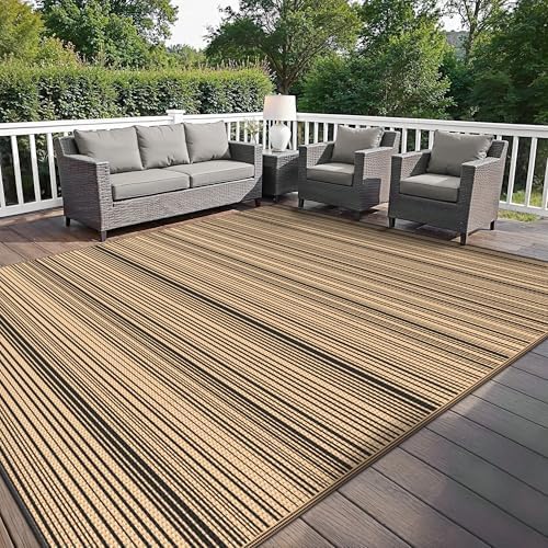 GENIMO Outdoor Rug, Waterproof Plastic Rugs - Image 4