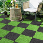 Stone Texture 12 Inch Interlocking Deck Tiles, Waterproof Outdoor and Indoor - Image 3