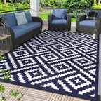 GENIMO Outdoor Rug, Waterproof Plastic Rugs by GENIMO