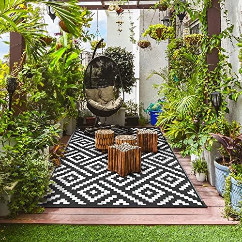 GENIMO Outdoor Rug, Waterproof Plastic Rugs - Image 3