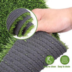 Kesfey 12 x 72 Inch Artificial Faux Grass Table Runner Green - Image 4