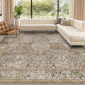 Washable 8x12 Large Living Room Area Rug by HazoHaus