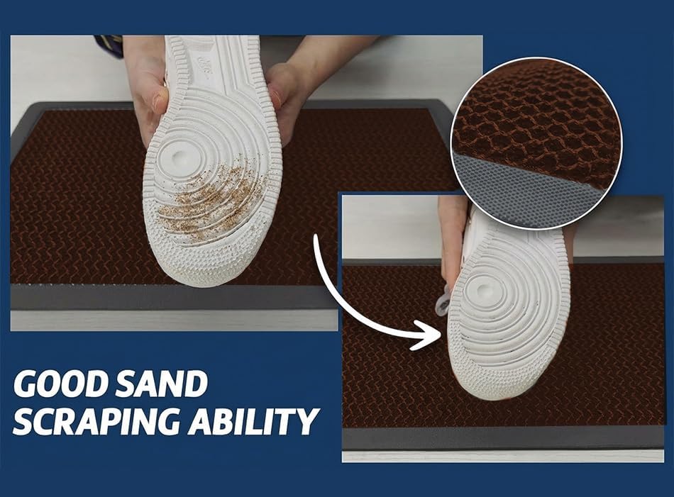 Muddy Mat® Meshy Mat™ Door Mat Heavy-Duty Quick-Dry Floor Mat, Sand & Dirt - Image 4