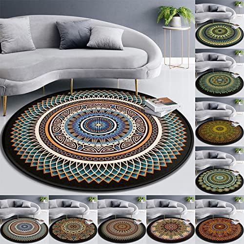 Chair Mat for Hardwood Floor Anti-Slip Floor Protector Round Gaming Computer - Image 4
