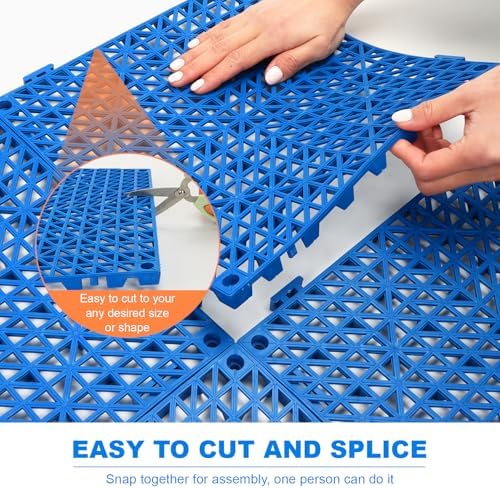 Modular Interlocking Cushion, Soft PVC Floor Tiles - Image 5