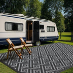 GENIMO Outdoor Rug, Waterproof Plastic Rugs 10'x20' - Image 5