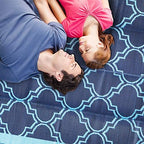 SAND MINE Reversible Mats, Plastic Straw Rug, Modern Area Rug, Large Floor Mat - Image 6