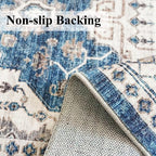 2x6 Washable Hallway Runner Rug: Indoor Farmhouse Kitchen Rugs Oriental Thin - Image 4