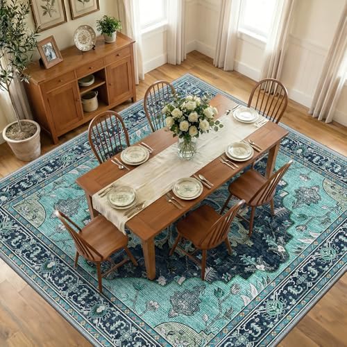RELEANY Washable Area Rug, Square 10'x10' by RELEANY