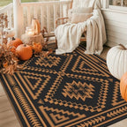 GENIMO Fall Decor Outdoor Rug, Plastic Rugs - Image 2