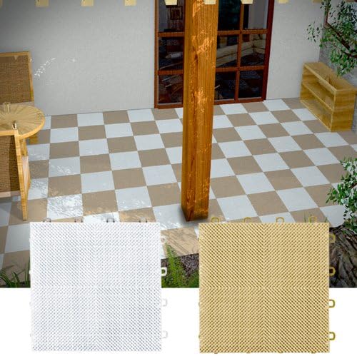 MODUTILE Interlocking Perforated/Drain Floor Tiles - Image 4