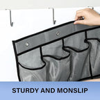 28 Mesh Pockets Hanging Over the Door Shoe Organizer - Image 3