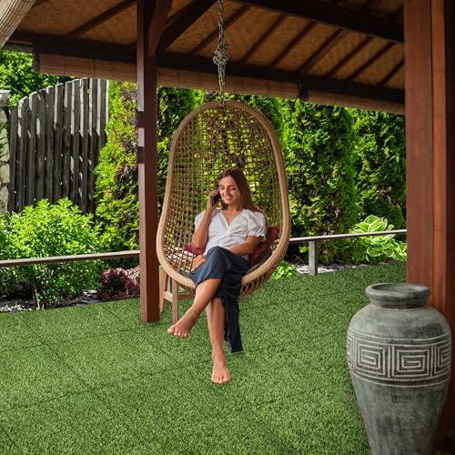 Sorbus Interlocking Artificial Grass Tiles - Image 3