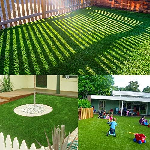 Fas Home Artificial Grass Turf 10x48 ft, Fake Grass Rug - Image 7