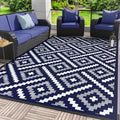 GENIMO Outdoor Rug, Waterproof Plastic Rugs by GENIMO