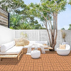 Goovilla Plastic Interlocking Deck Tiles, 27 Pack 12"x12" - Image 6