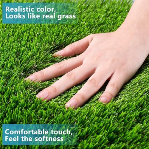 CooZero Artificial Grass, 39.4" x 19.7" Reusable Grass Patch - Image 4