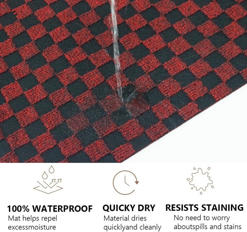 Petgrow Hallway Runner Rug 5FTX33FT, Super Skid Resistant TPR Backing Area Rug - Image 2
