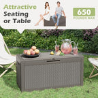 Outdoor Storage Box Waterproof, 75 Gallon Deck Box - Image 6