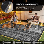 MontVoo Outdoor Rug Waterproof 8x10 ft - Image 3