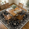 RELEANY Washable Area Rug, Square 7'x7' by RELEANY
