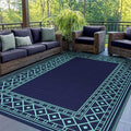 GENIMO Outdoor Rug, Waterproof Plastic Rugs by GENIMO