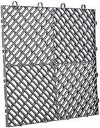 Happybuy Interlocking Tile 55PCS Grey, Drainage Tiles 12" x 12"x 0.6 Splicing - Image 4