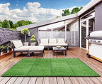 Sorbus Grass Foam Floor Tiles, Interlocking Turf Tiles - Image 4