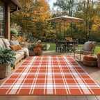 GENIMO Fall Decor Outdoor Rug, Plastic Rugs - Image 5