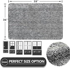 REFETONE Indoor Door Mat, Entryway Rug - Image 2