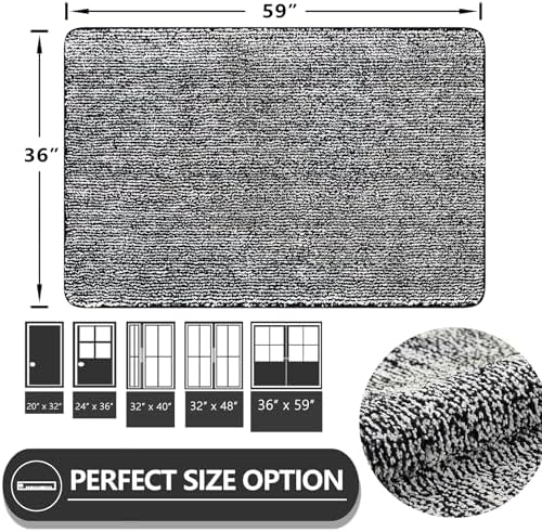 REFETONE Indoor Door Mat, Entryway Rug - Image 2