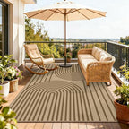 Faux Jute Area Rug, Dining Room, Home Decor - Image 5