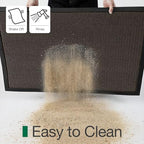LUMI Outdoor Door Mat Traps & Hides Dirt 35.5x59, Outside Entrance - Image 5