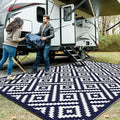 GENIMO Outdoor Rug, Waterproof Plastic Rugs 10'x14' by GENIMO