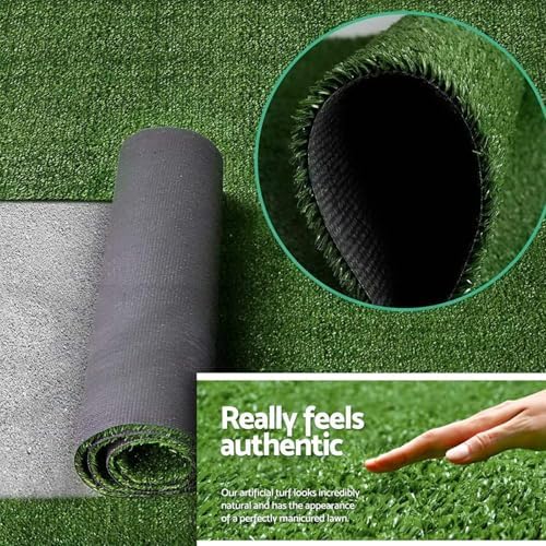 Artificial Grass Rug 9FTx37FT Synthetic Grass Turf Rug Indoor Outdoor Garden - Image 3