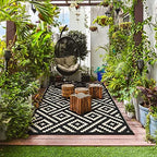 GENIMO Outdoor Rug, Waterproof Plastic Rugs - Image 4
