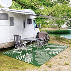 GENIMO Outdoor Rug, Waterproof Plastic Rugs - Image 5