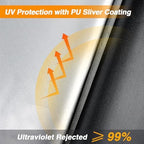 EVRBUL Treadmill Cover Heavy Duty Waterproof Dustproof Running Machine Cover - Image 4