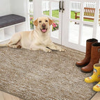 REFETONE Front Door Mat 32"x48", Absorbent Non Slip Indoor Doormat by Refetone