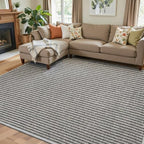 Faux Jute Area Rug 8'x10', Washable & Non-Slip - Image 5