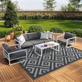 GENIMO Outdoor Rug, Waterproof Plastic Rugs by GENIMO