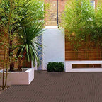 domi Outdoor Living Patio Deck Tiles, 12 x 12 inches Composite Interlocking - Image 6