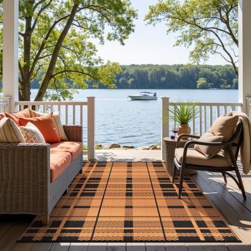 GENIMO Fall Decor Outdoor Rug, Plastic Rugs - Image 6